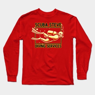 Scuba Steve Diving Services Long Sleeve T-Shirt